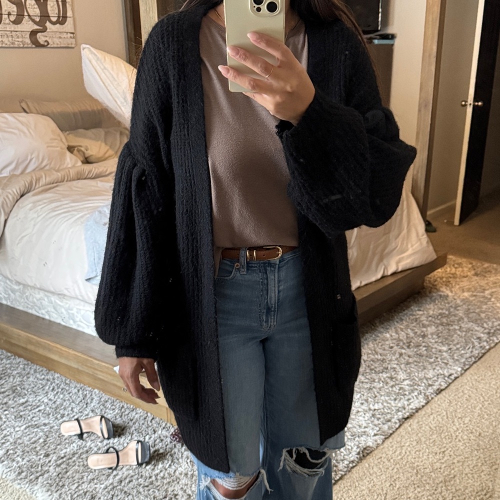 Express Black Women's Cardigan